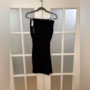 Aritzia Black Midi Skirt